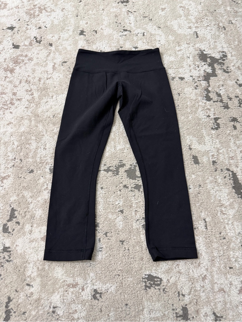 Lululemon Black Legging Capris Size 2